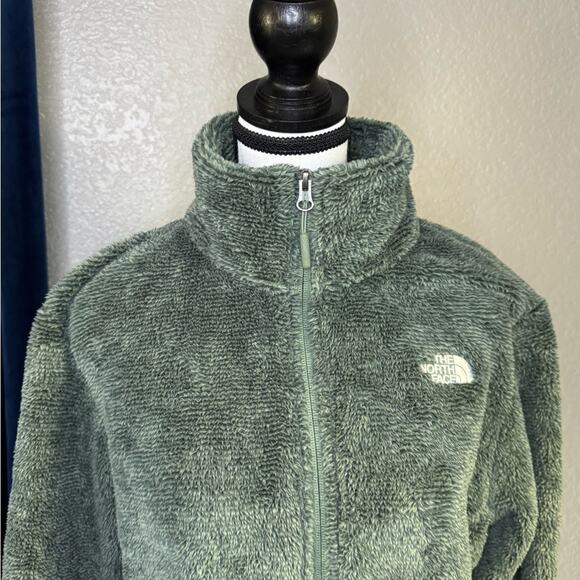 The North Face Green Teddy Jacket Cozy Fleece Outerwear | Size XL - Picture 3 of 7